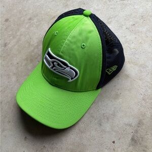 New Era Seattle Seahawks stretch fitted hat